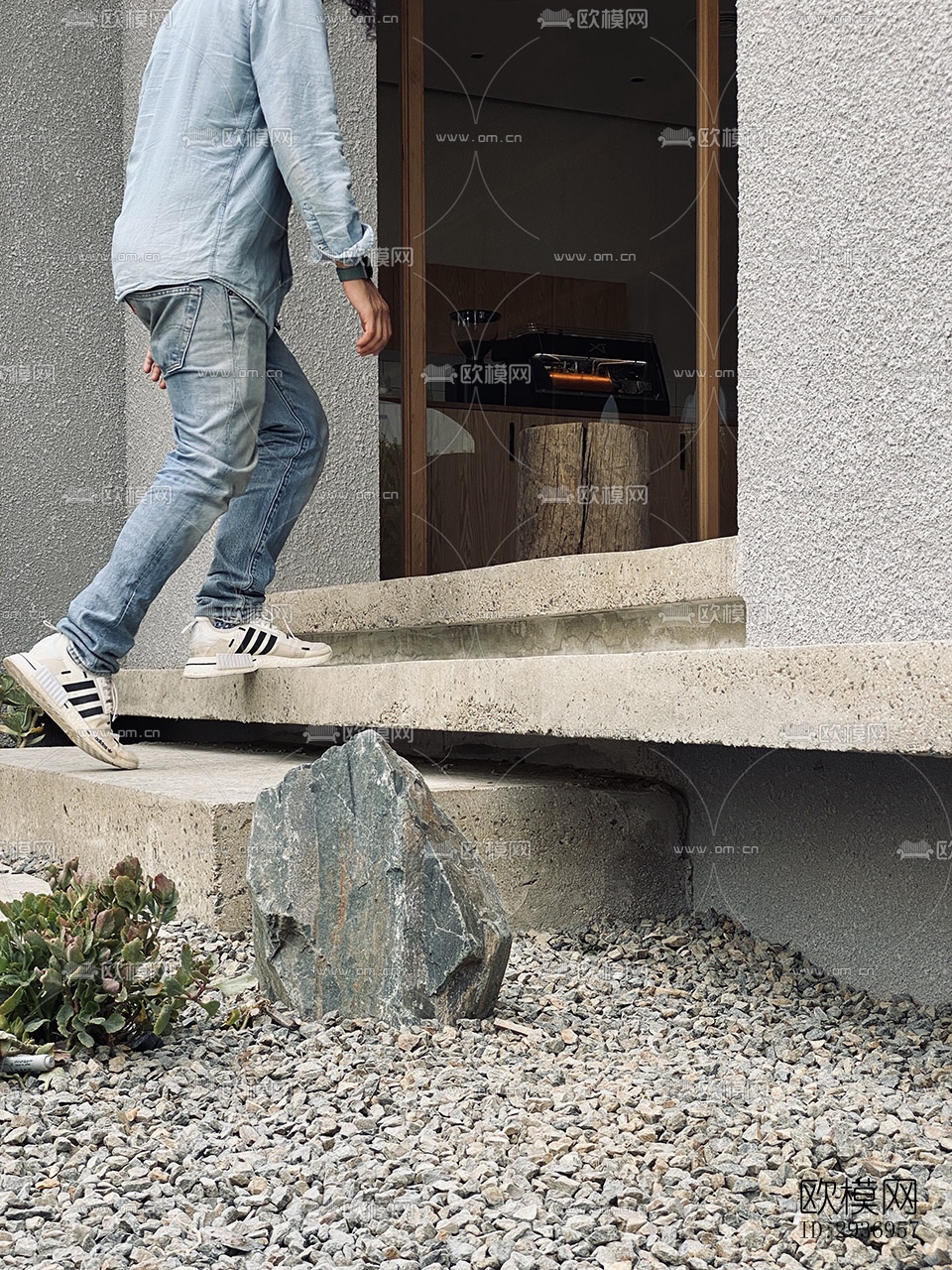 侘寂咖啡奶茶效果图下载（渲染图6）