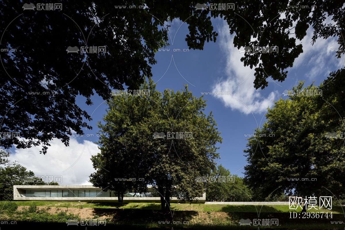 现代居住建筑效果图下载（渲染图11）