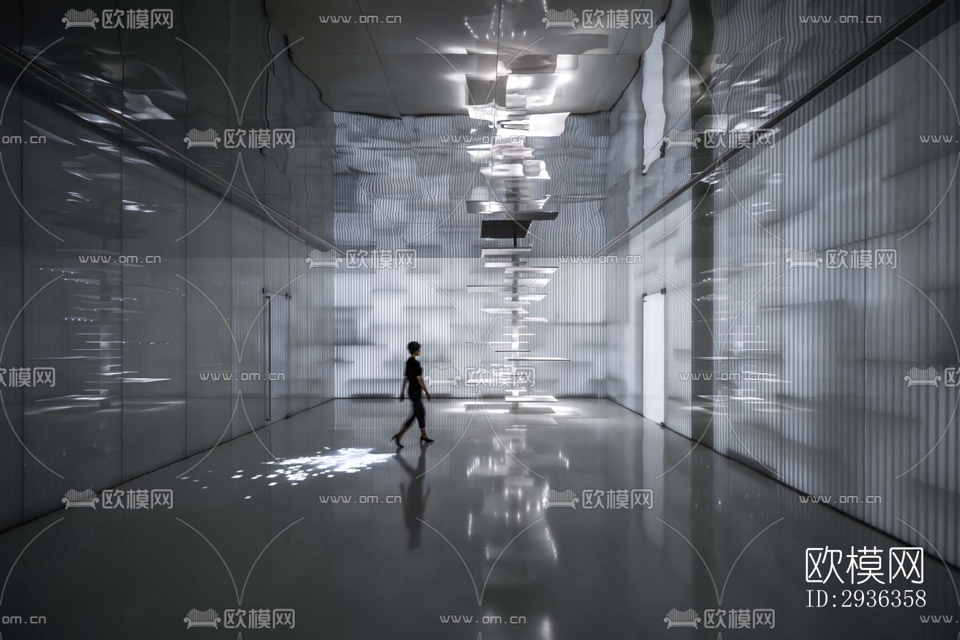 现代美术博物馆效果图下载（渲染图4）