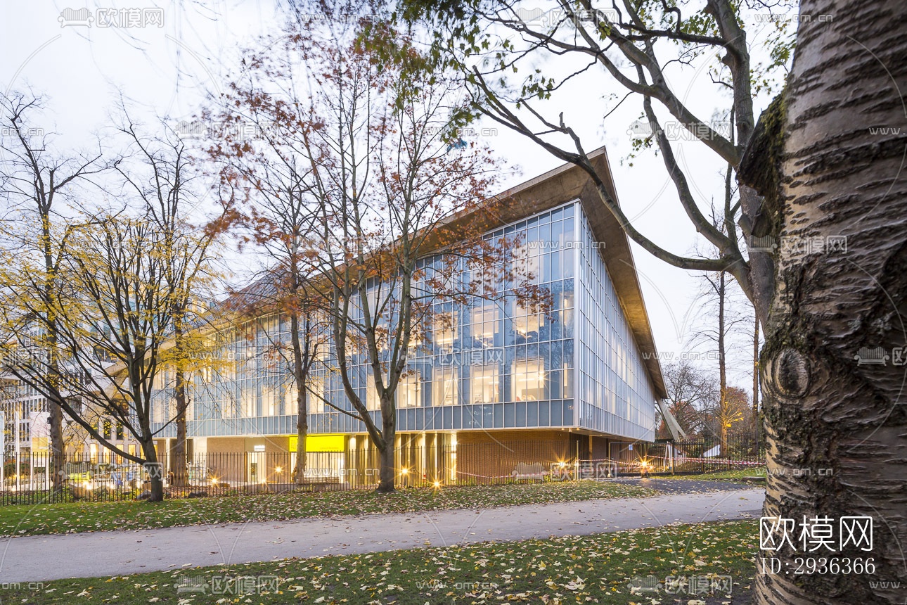 现代美术博物馆效果图下载（渲染图2）