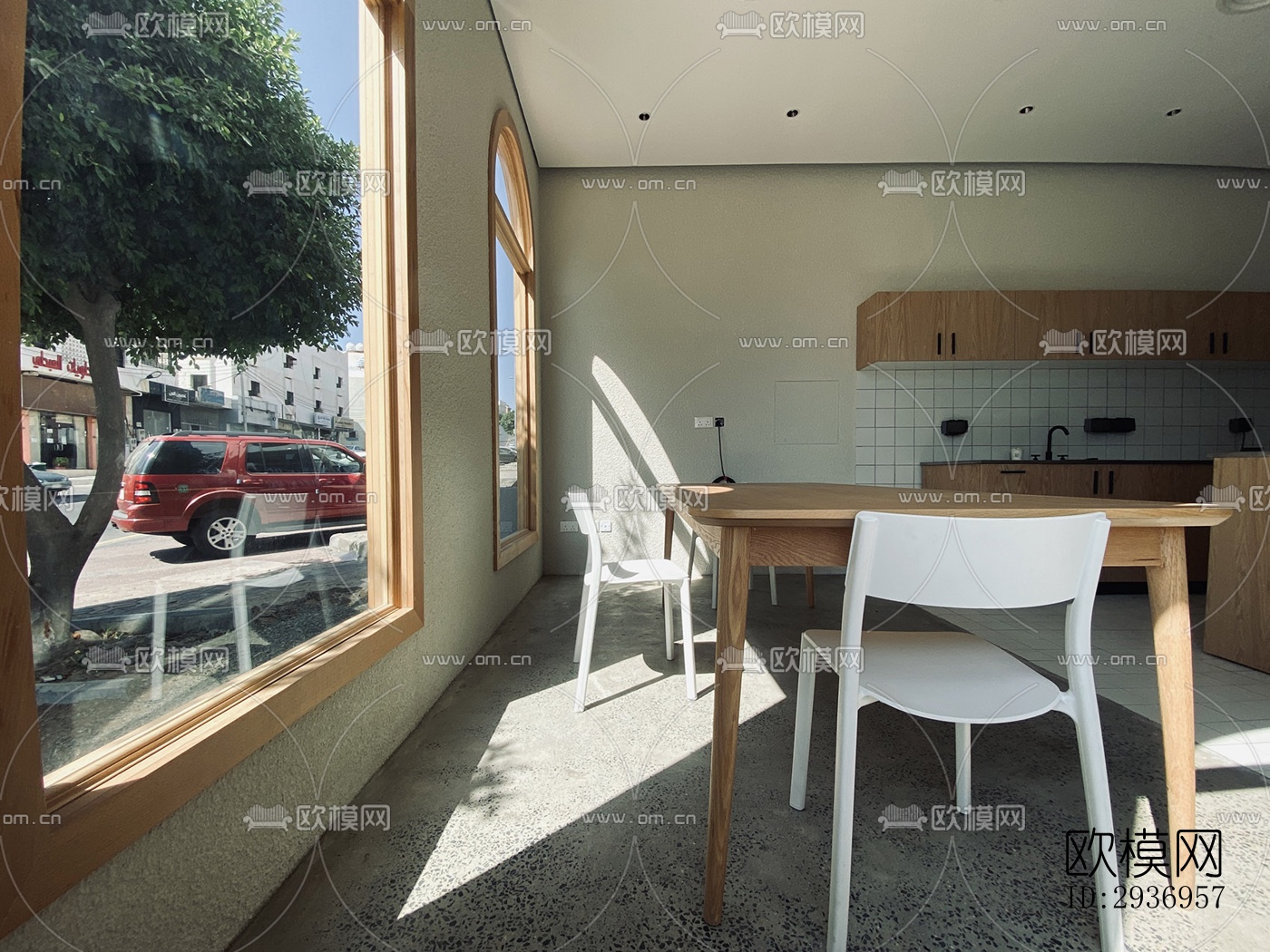 侘寂咖啡奶茶效果图下载（渲染图8）