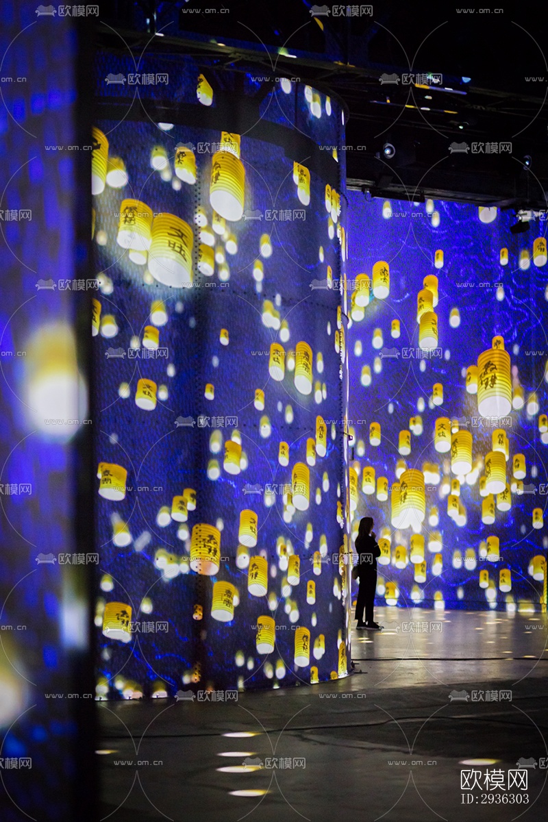 日式美术博物馆效果图下载（渲染图17）