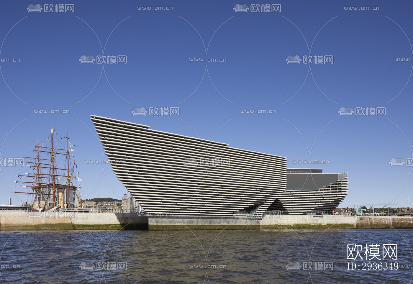 现代美术博物馆效果图下载（渲染图3）