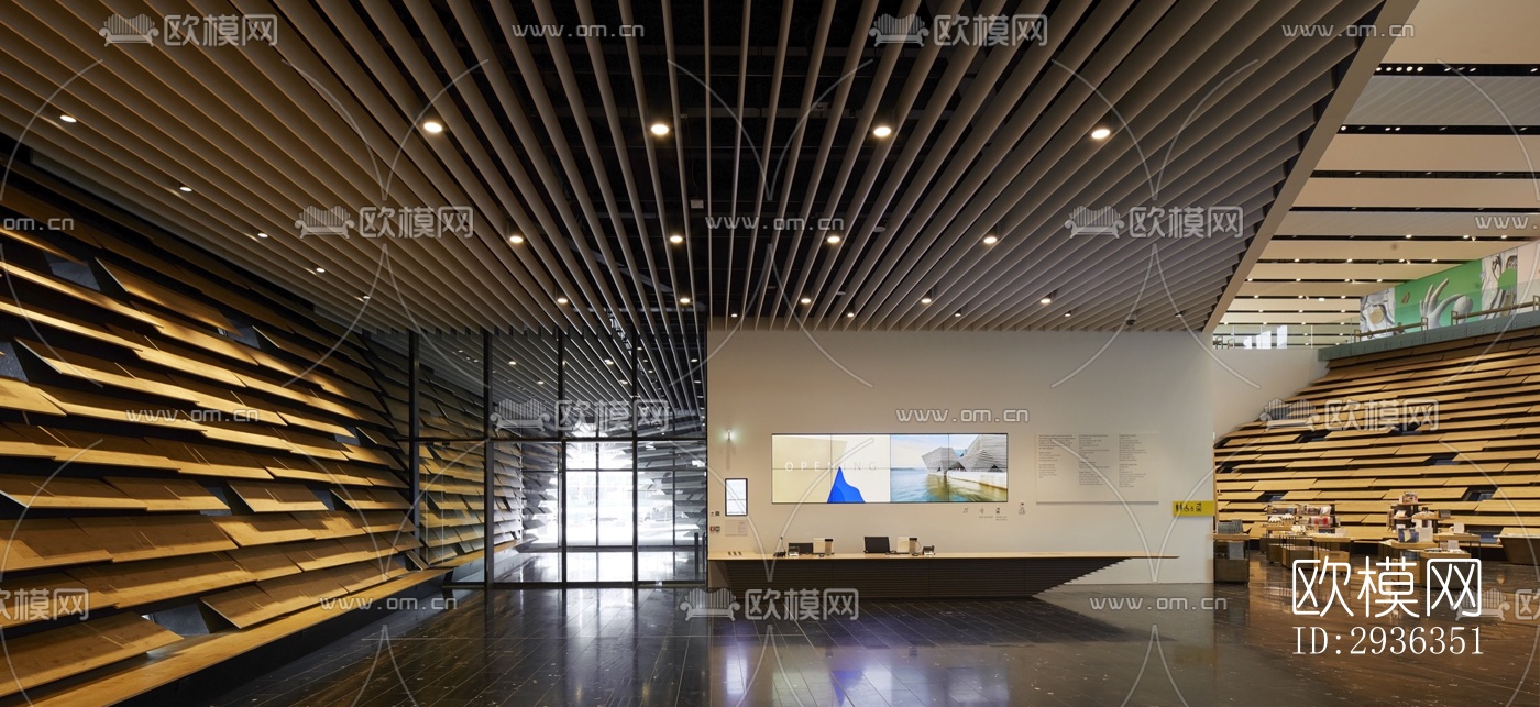 现代美术博物馆效果图下载（渲染图13）