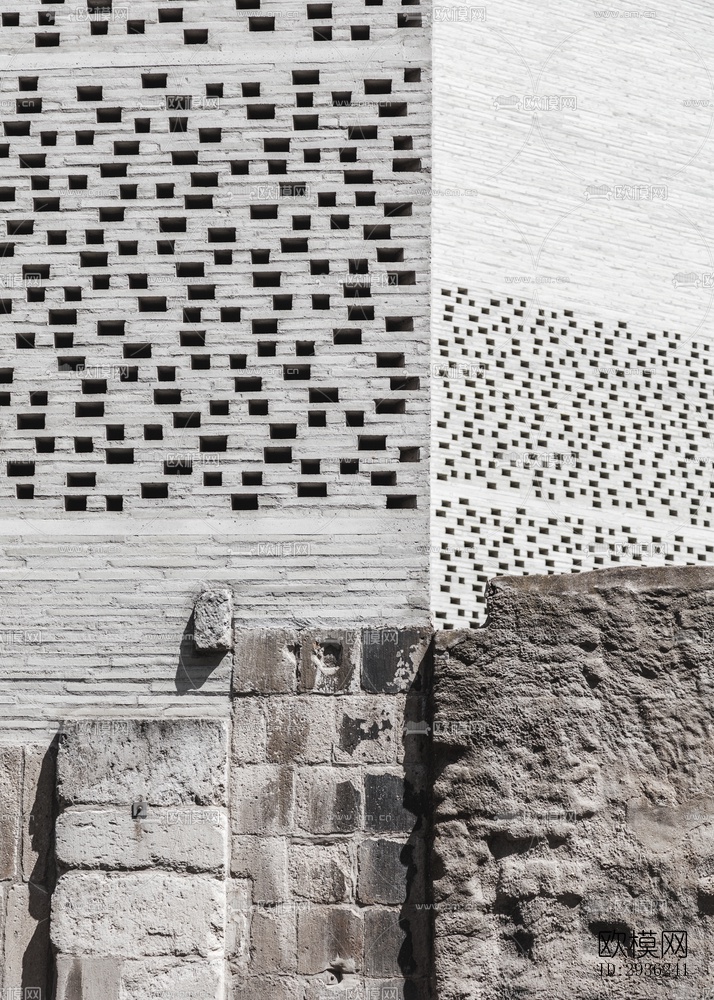 中古风美术博物馆效果图下载（渲染图9）