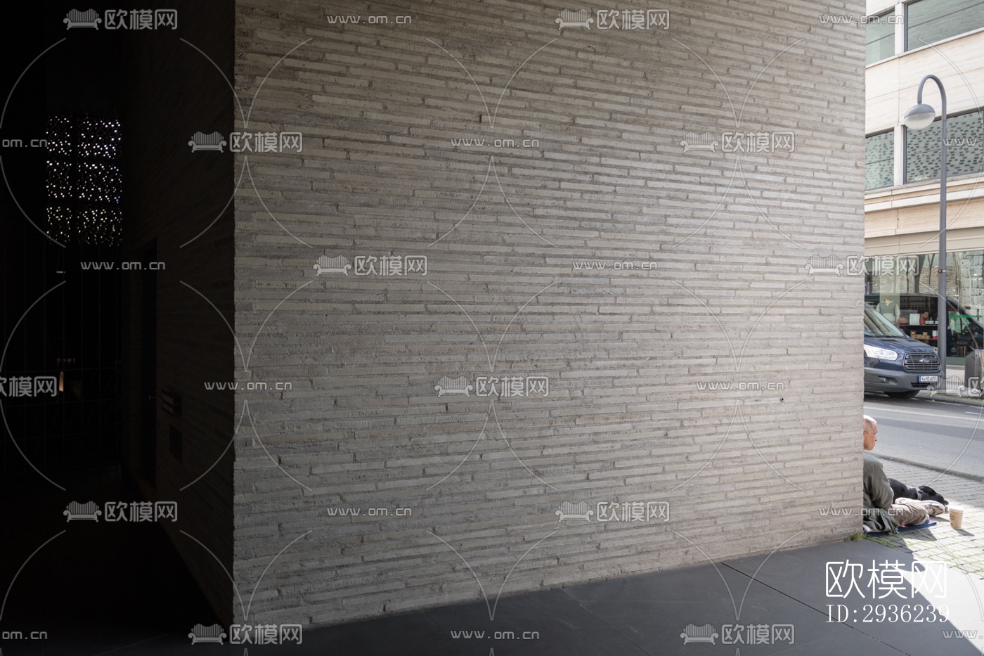 中古风美术博物馆效果图下载（渲染图7）