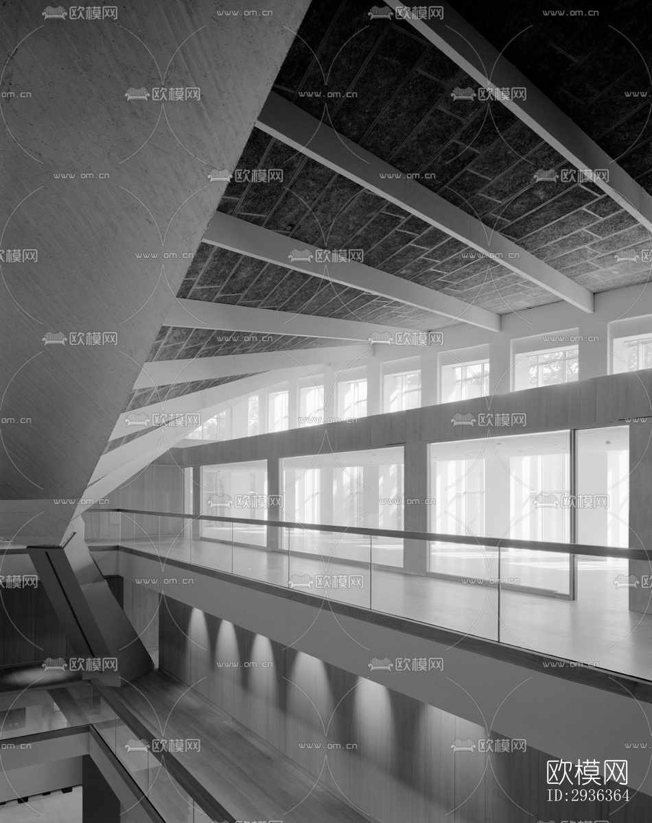 现代美术博物馆效果图下载（渲染图9）