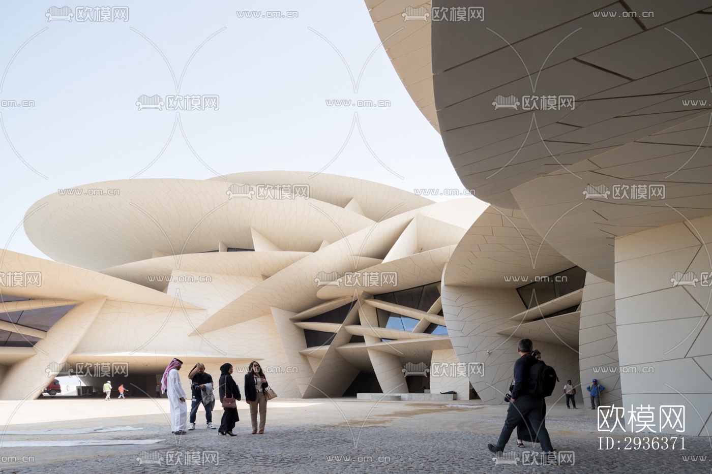 现代美术博物馆效果图下载（渲染图7）