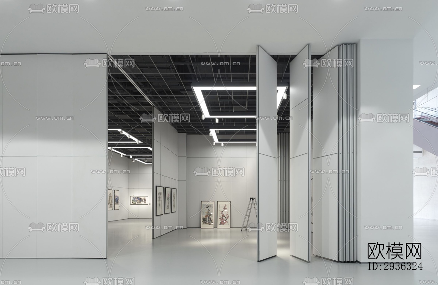 现代美术博物馆效果图下载（渲染图4）