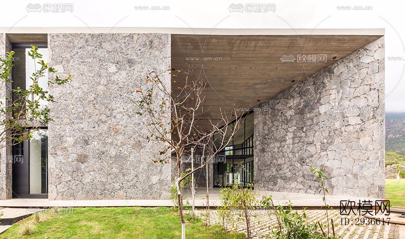 工业风居住建筑效果图下载（渲染图14）