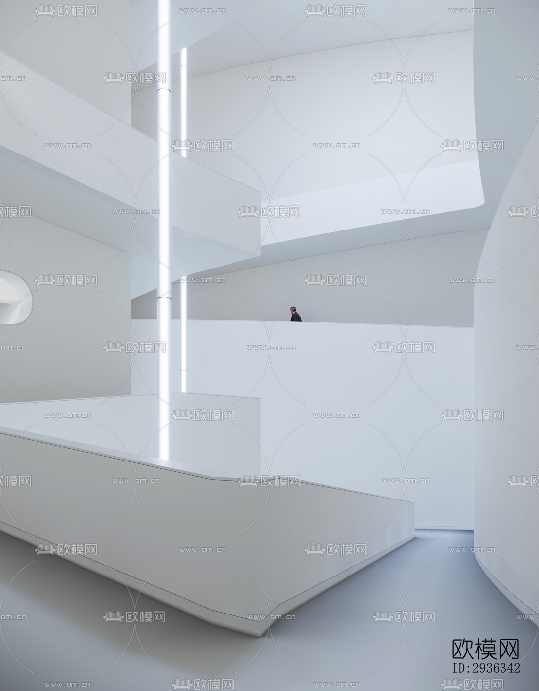 现代美术博物馆效果图下载（渲染图4）