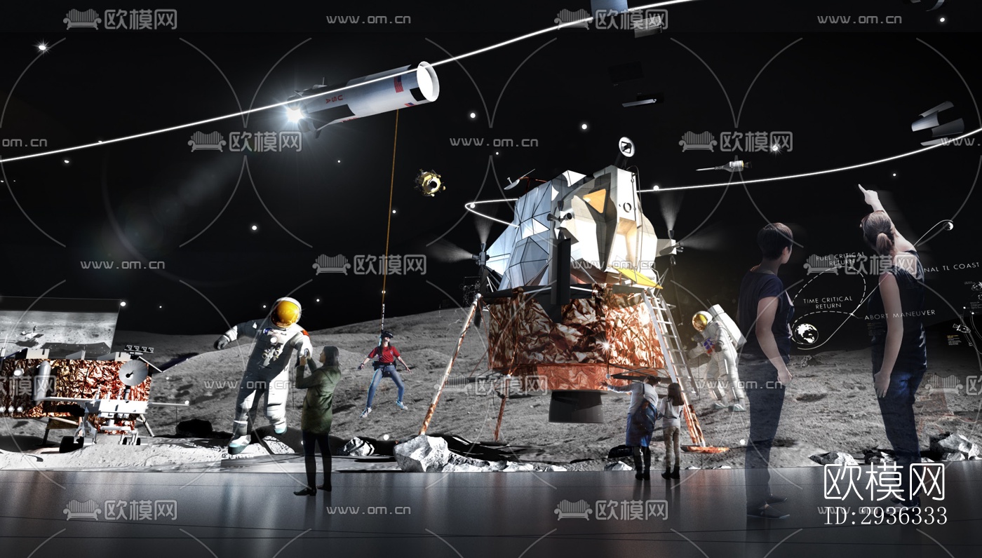 现代美术博物馆效果图下载（渲染图3）