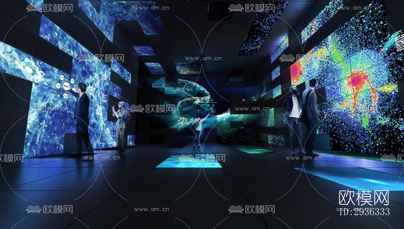 现代美术博物馆效果图下载（渲染图5）