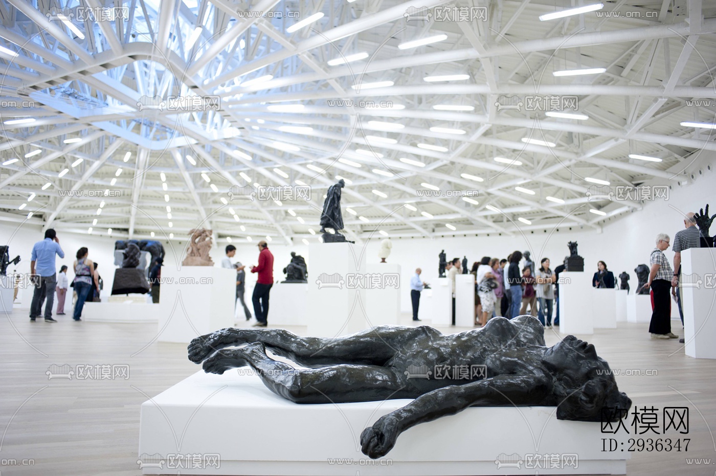 现代美术博物馆效果图下载（渲染图8）