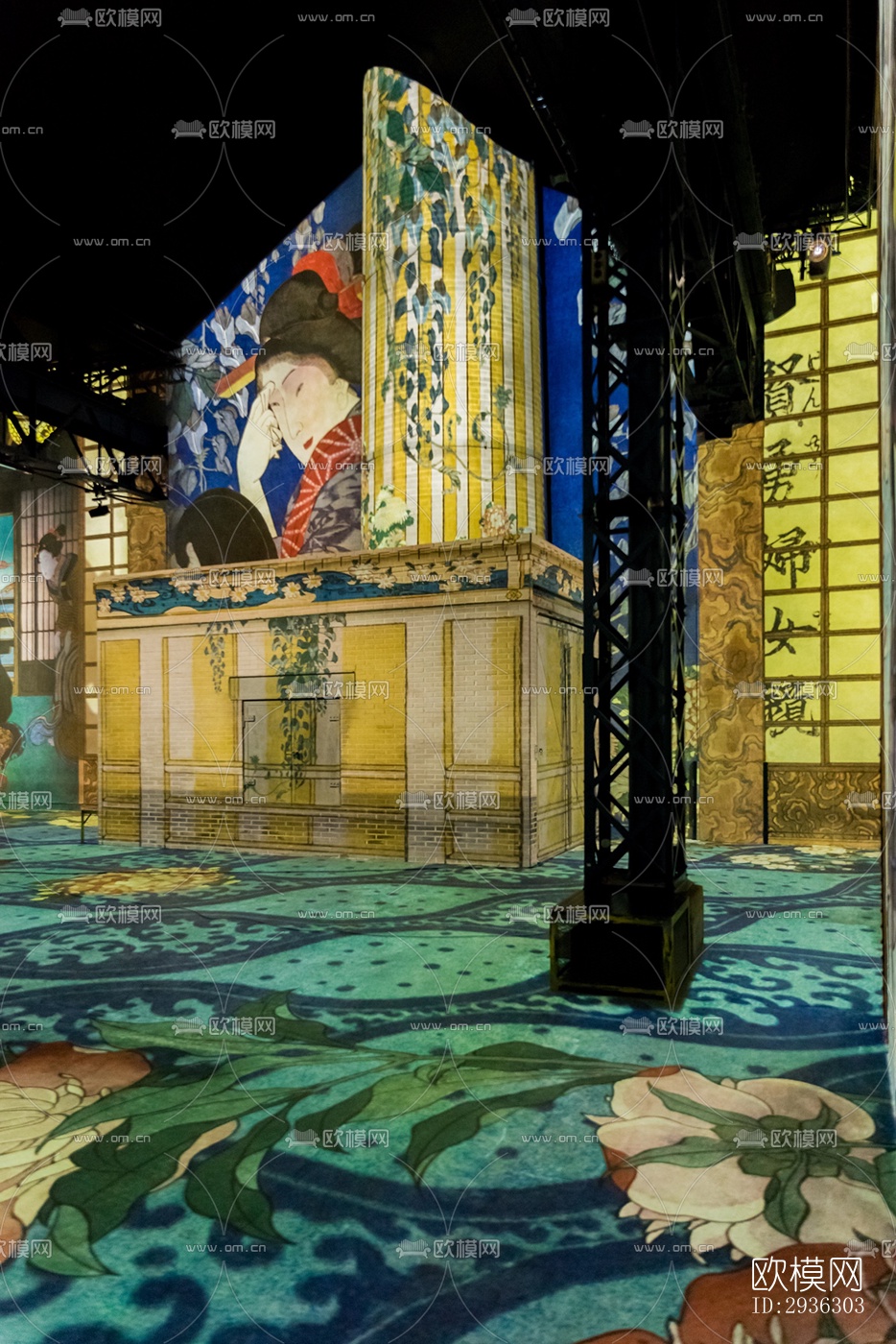 日式美术博物馆效果图下载（渲染图20）