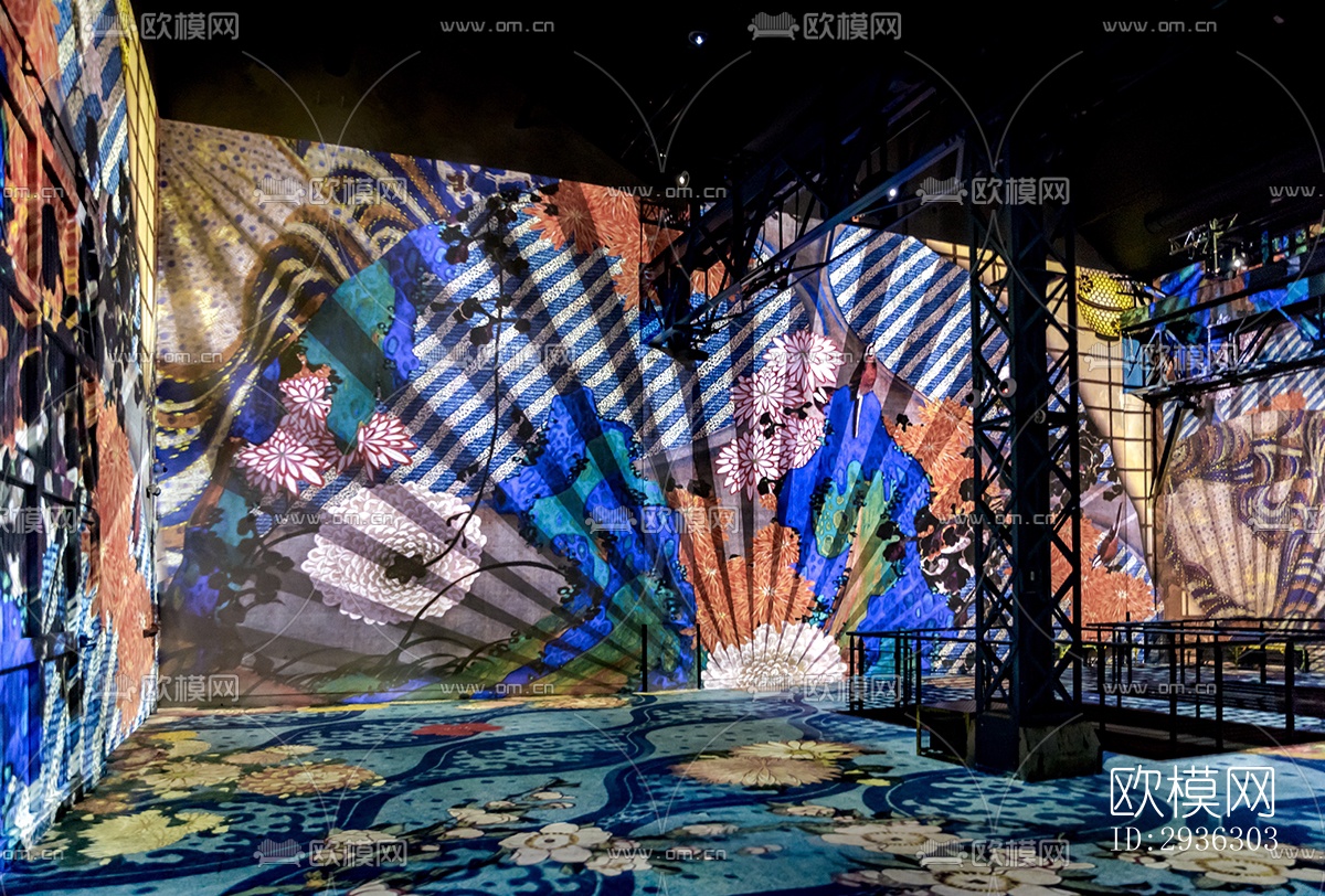 日式美术博物馆效果图下载（渲染图10）