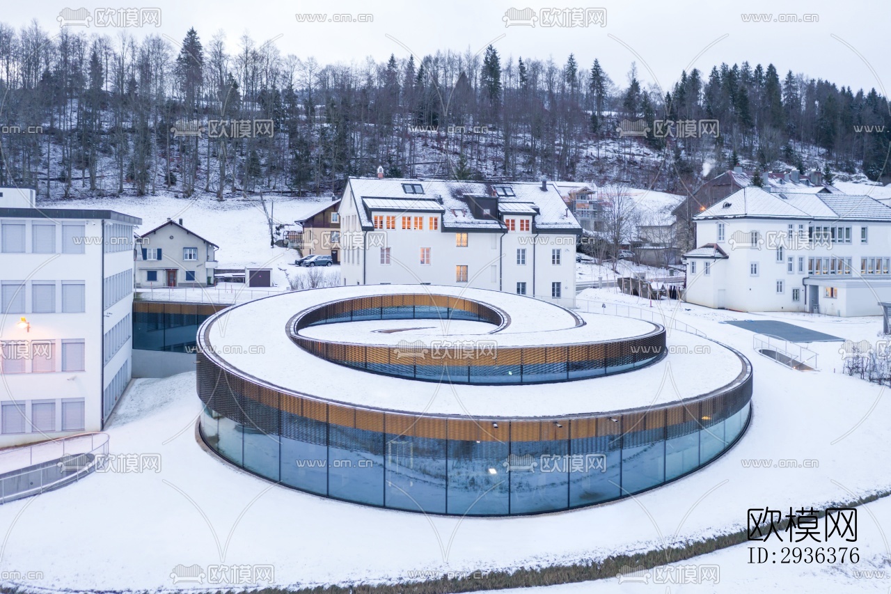 现代美术博物馆效果图下载（渲染图16）