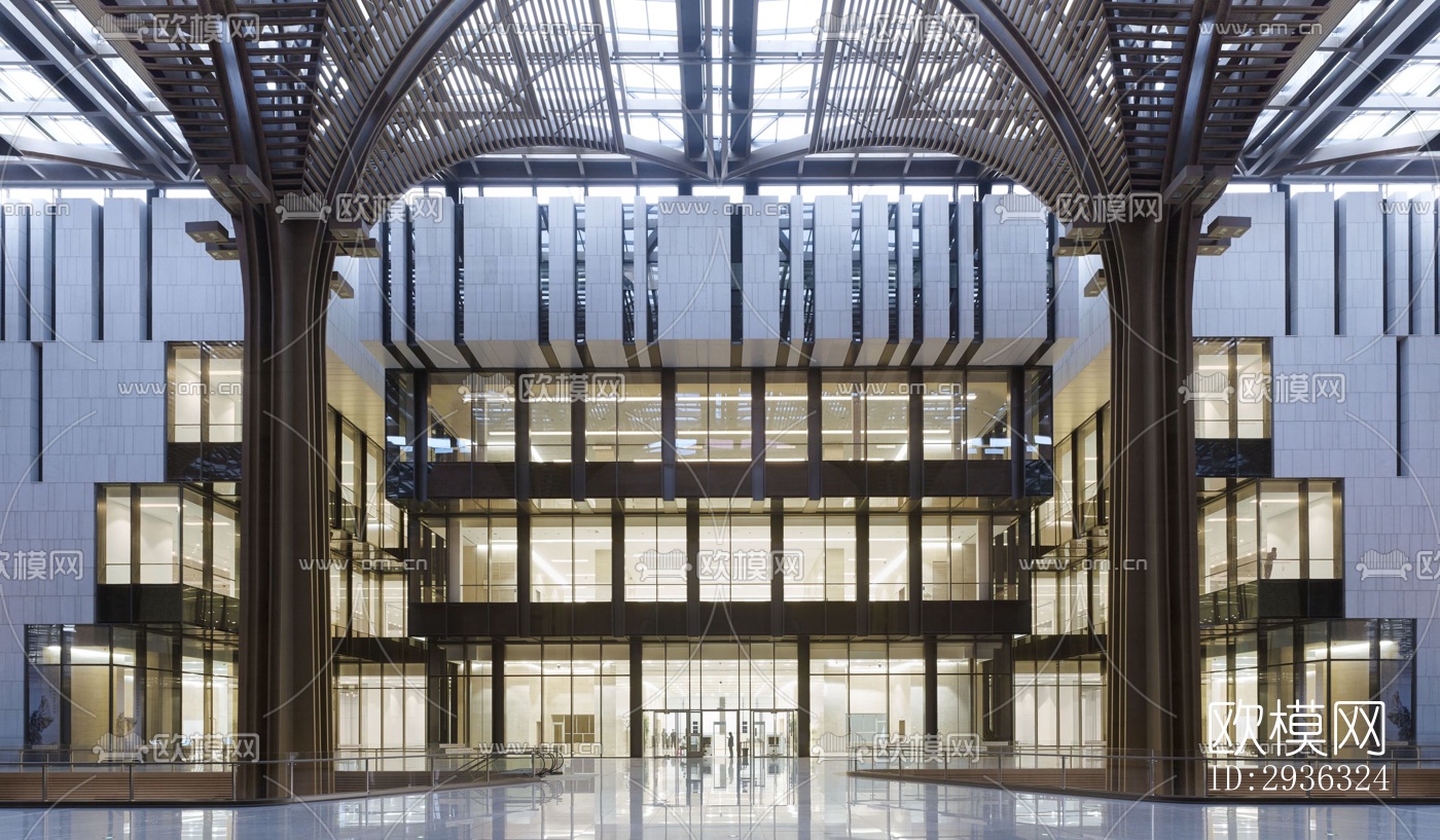 现代美术博物馆效果图下载（渲染图10）