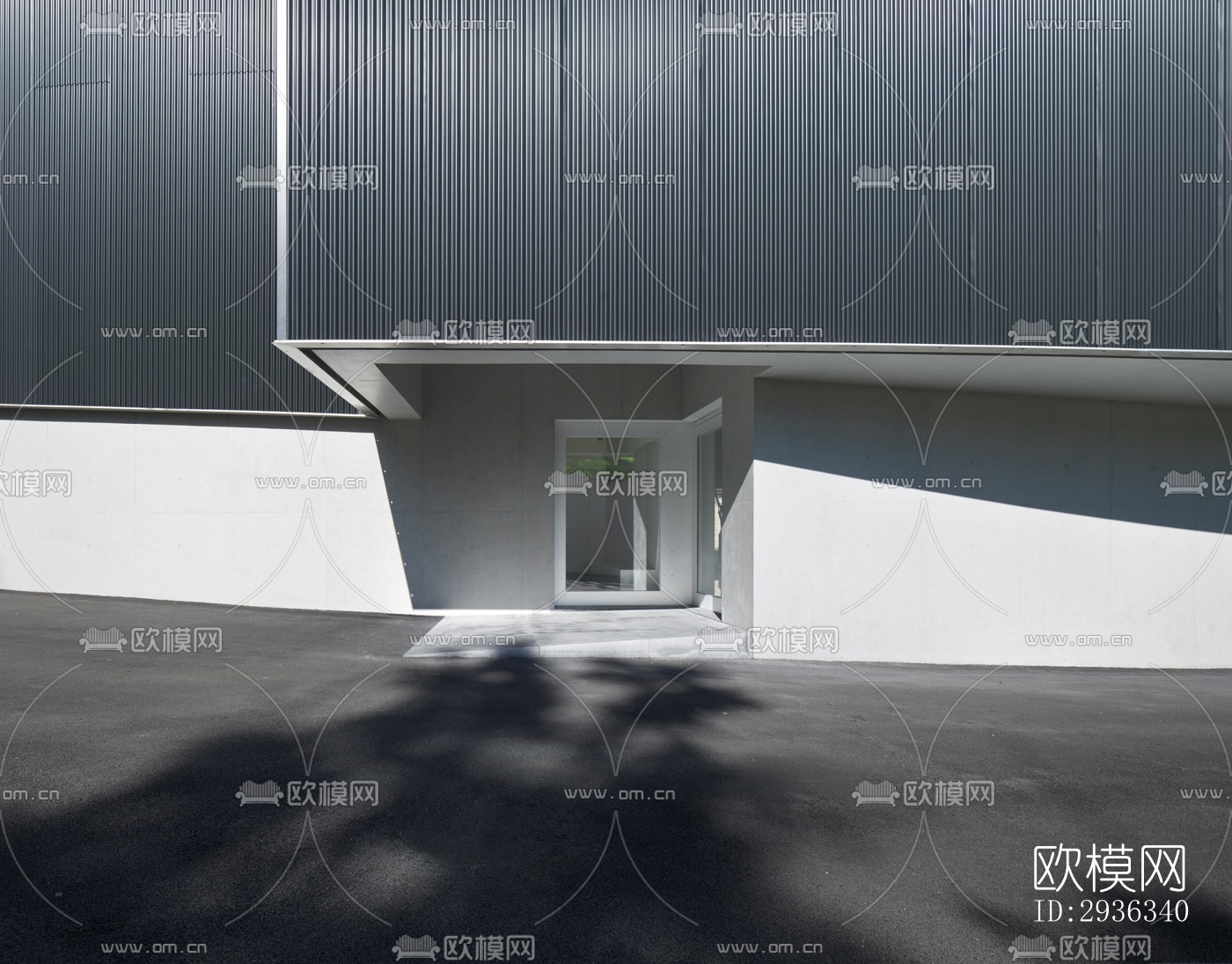现代美术博物馆效果图下载（渲染图3）