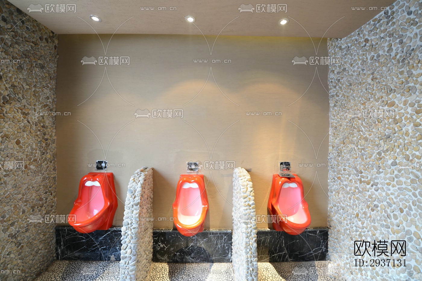 欧式西餐厅效果图下载（渲染图7）