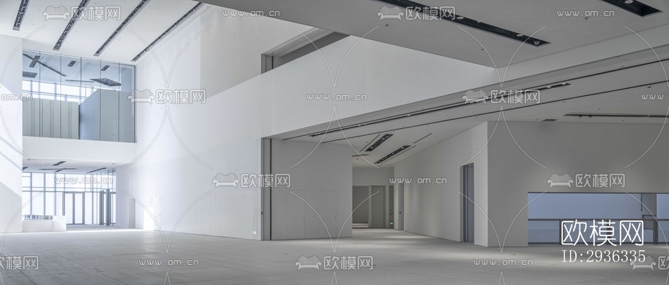 現(xiàn)代美術(shù)博物館效果圖下載(渲染圖8)