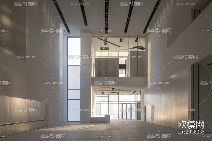 現(xiàn)代美術(shù)博物館效果圖下載(渲染圖17)