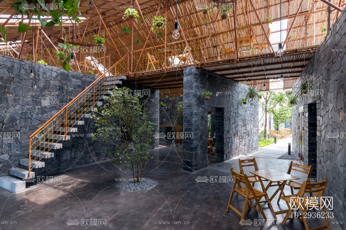 东南亚美术博物馆效果图下载（渲染图8）