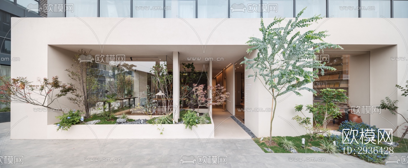 北欧办公区效果图下载（渲染图19）