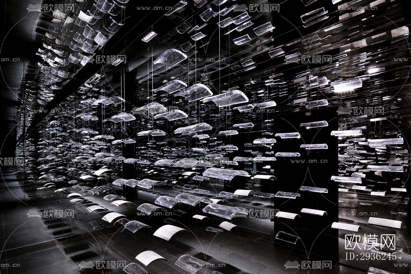 中式美术博物馆效果图下载（渲染图16）