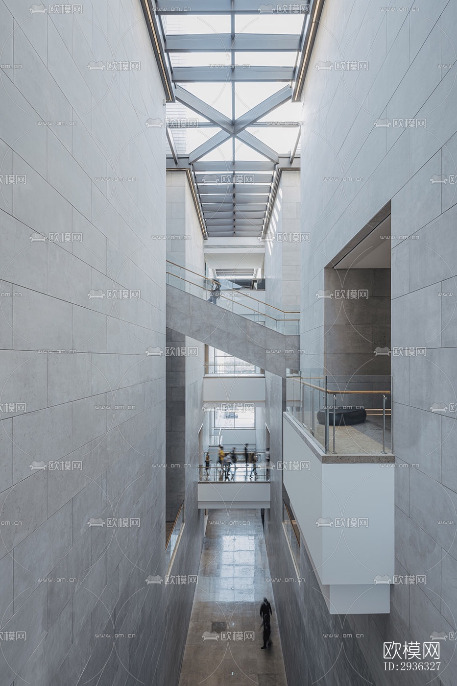 现代美术博物馆效果图下载（渲染图2）