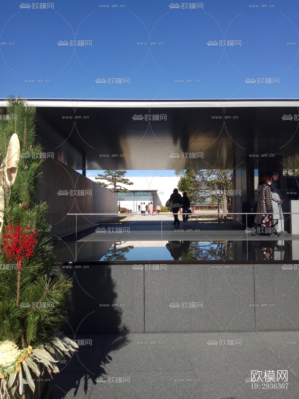 日式美术博物馆效果图下载（渲染图10）