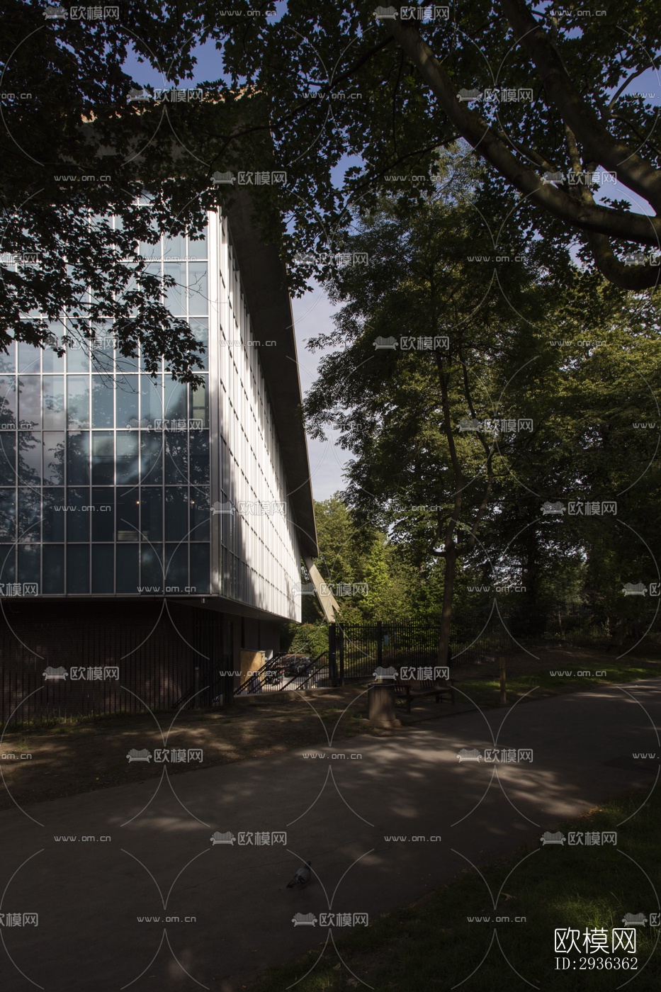 现代美术博物馆效果图下载（渲染图2）