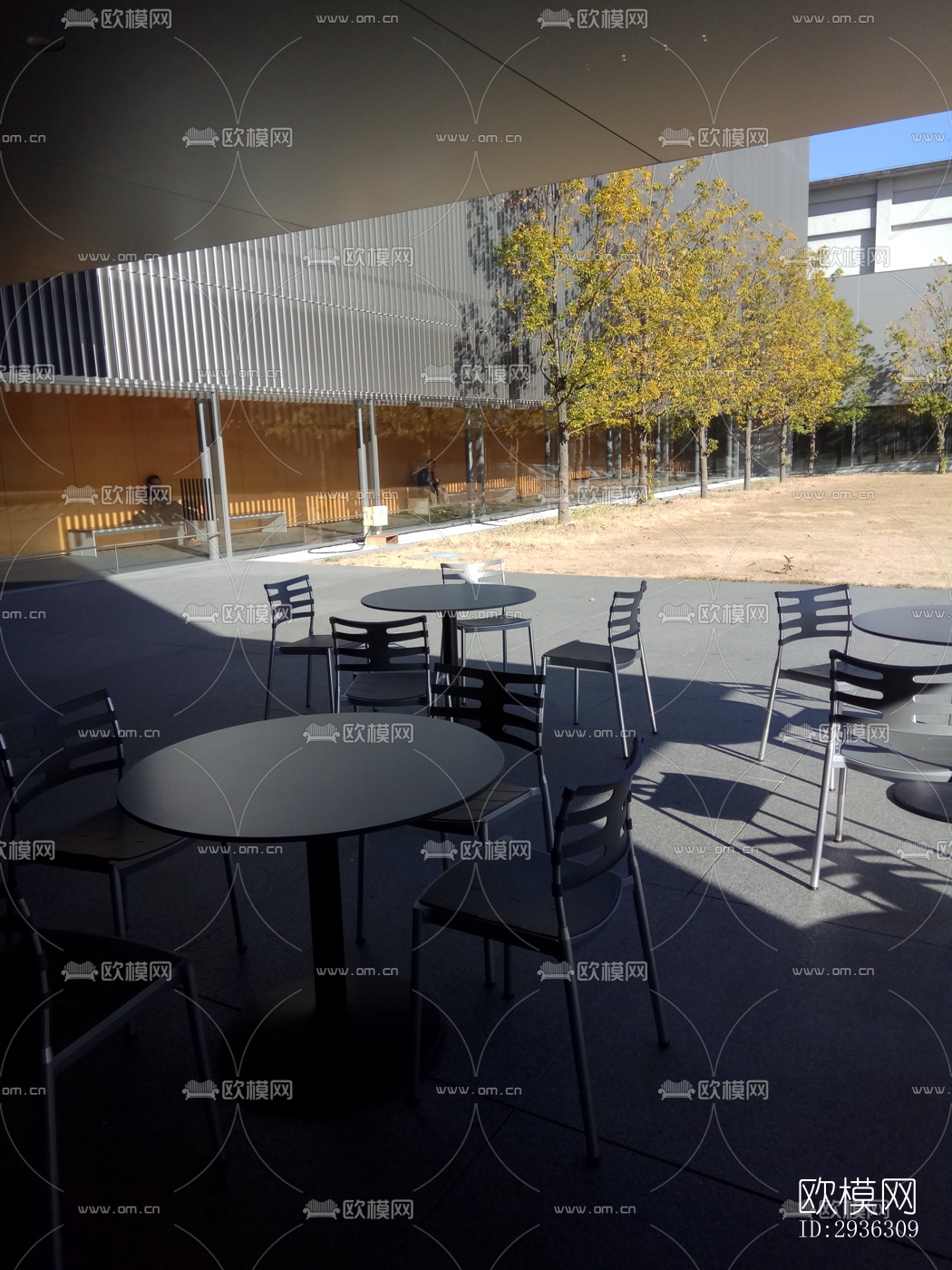 日式美术博物馆效果图下载（渲染图5）