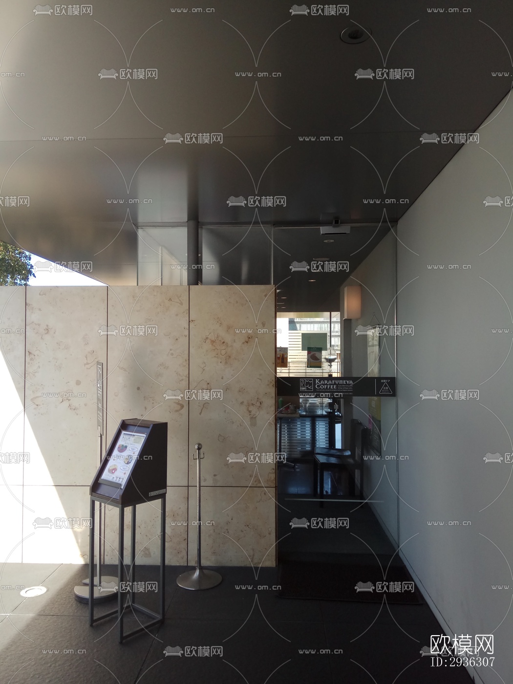 日式美术博物馆效果图下载（渲染图5）