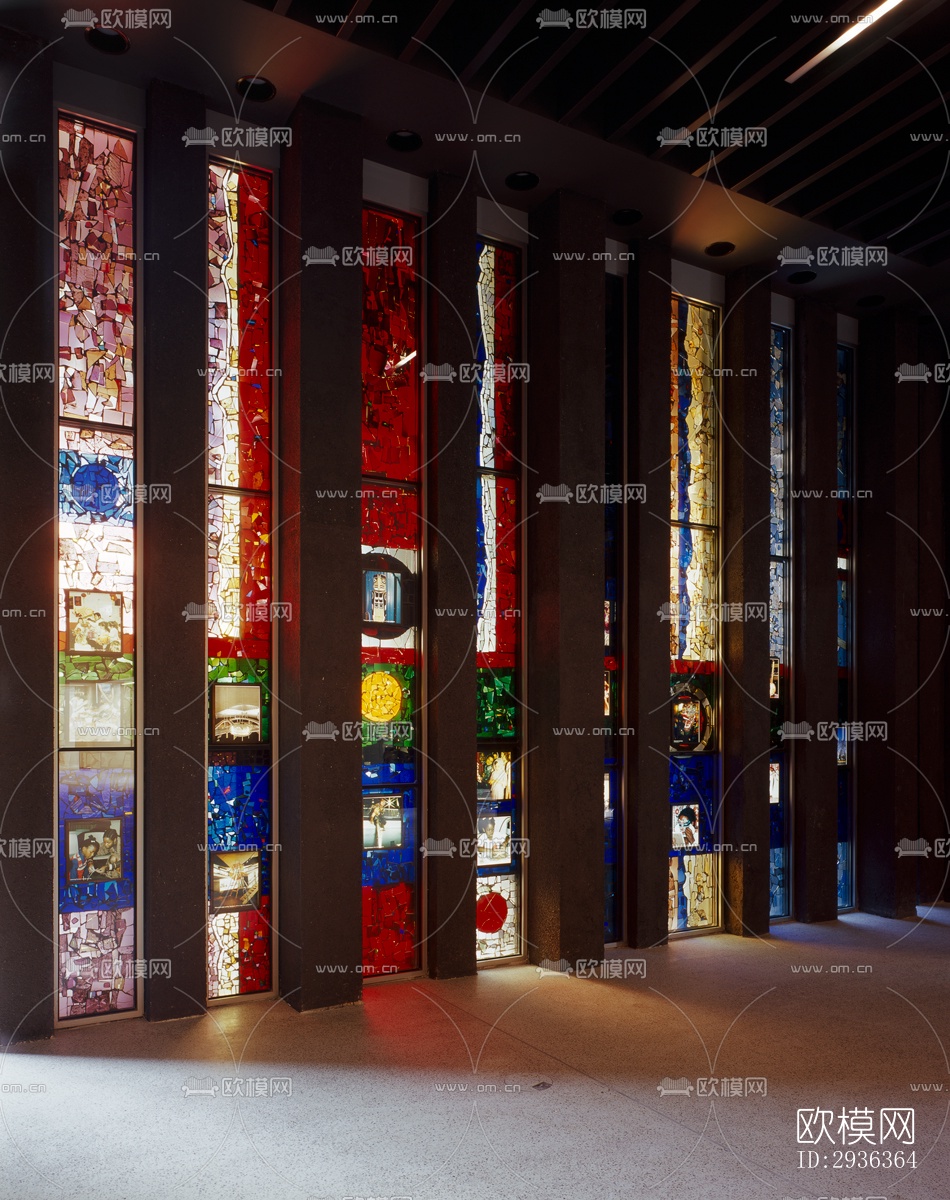 现代美术博物馆效果图下载（渲染图19）