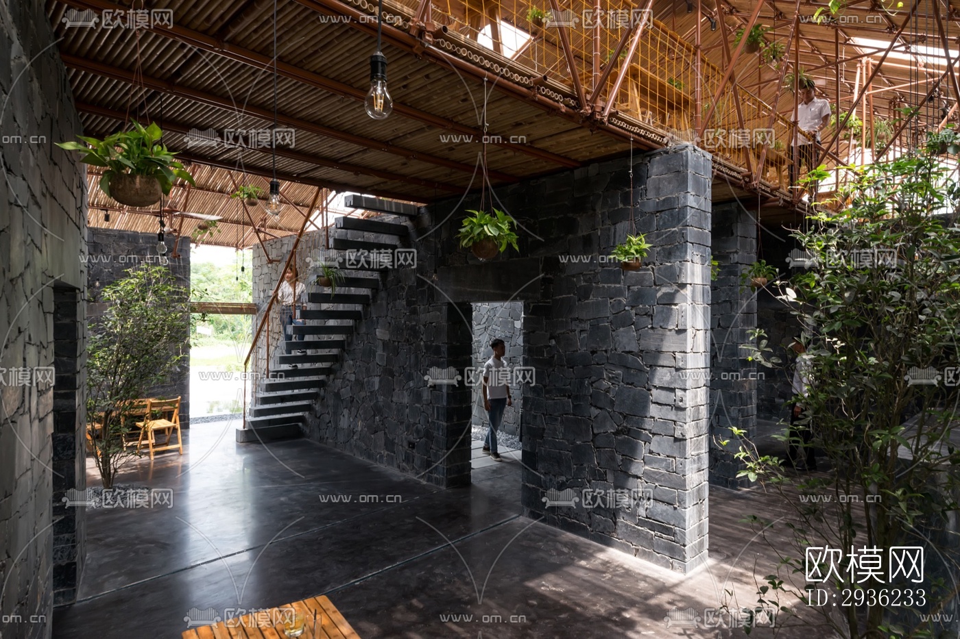 东南亚美术博物馆效果图下载（渲染图10）