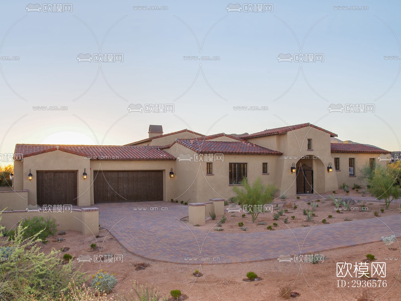 其它居住建筑效果图下载（渲染图3）