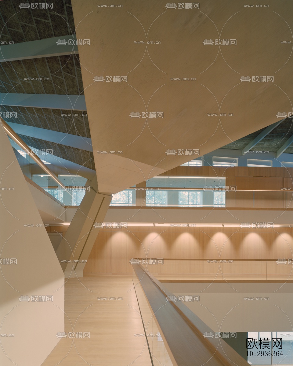 现代美术博物馆效果图下载（渲染图3）