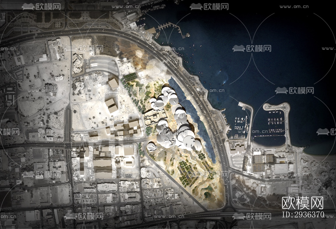 现代美术博物馆效果图下载（渲染图15）