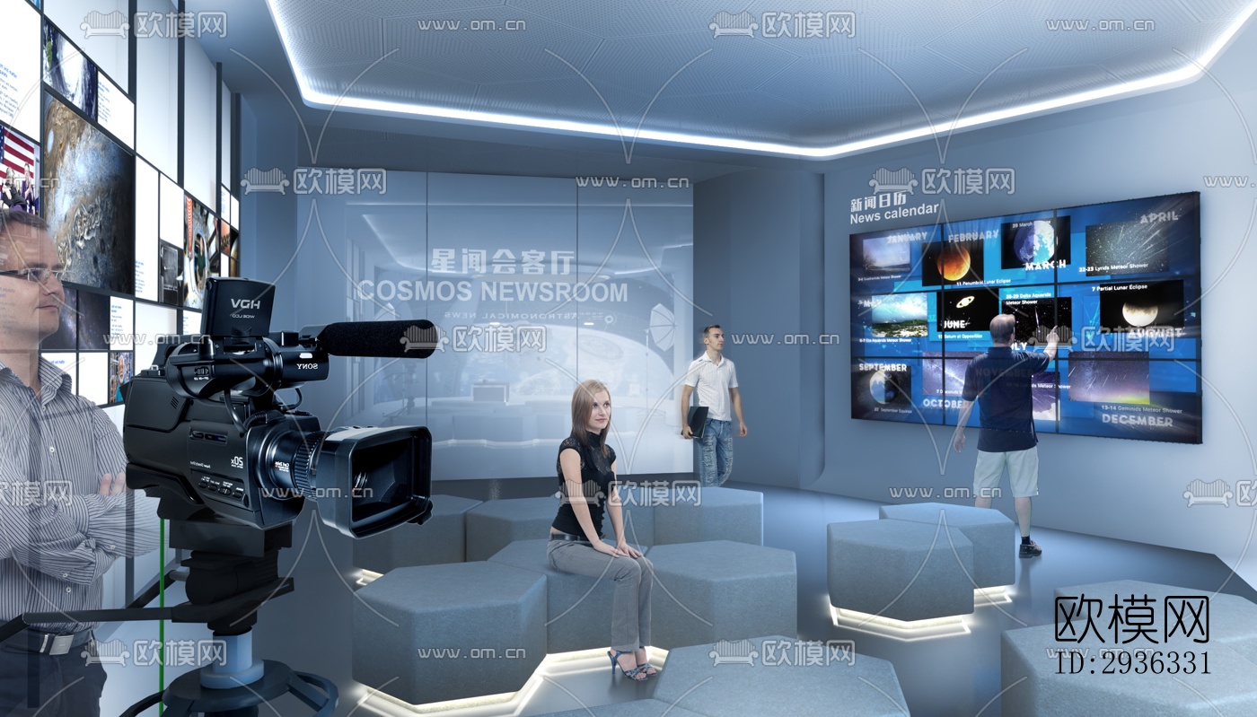 现代美术博物馆效果图下载（渲染图12）