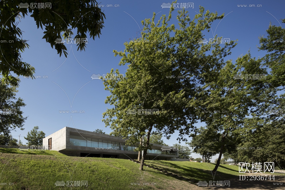 现代居住建筑效果图下载（渲染图17）