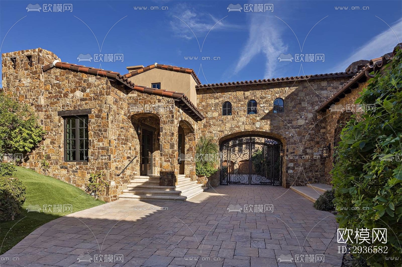 其它居住建筑效果图下载（渲染图6）