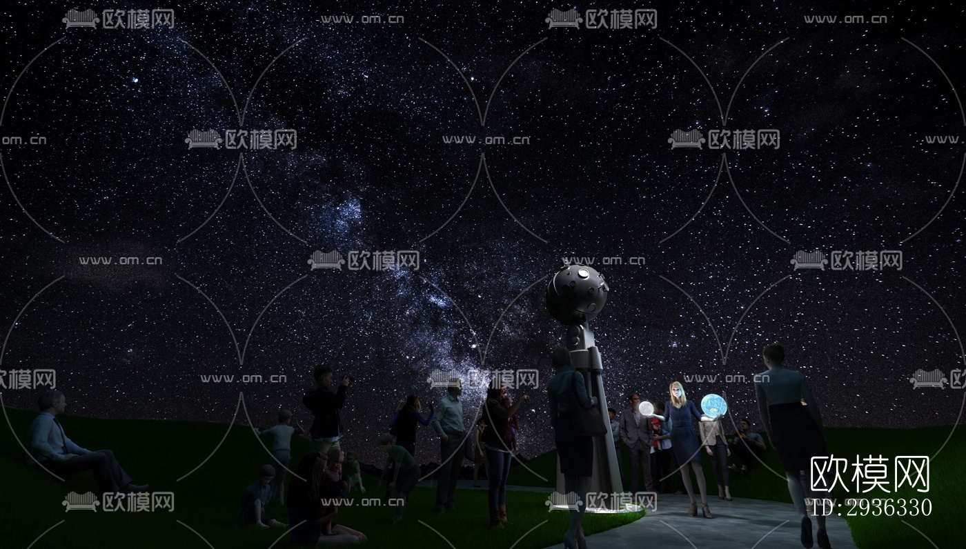 现代美术博物馆效果图下载（渲染图13）