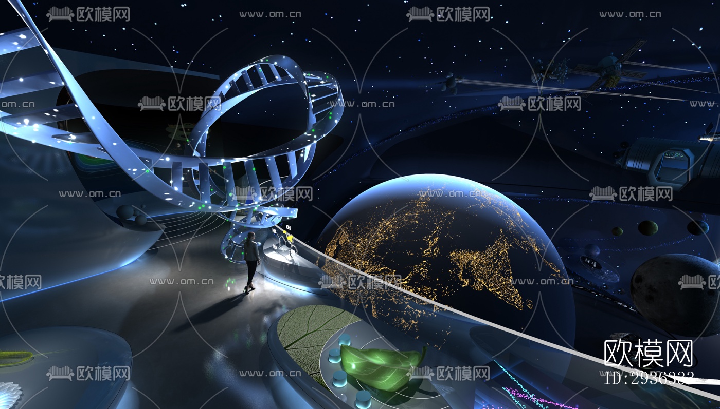现代美术博物馆效果图下载（渲染图6）