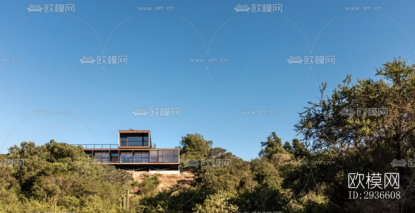 工业风居住建筑效果图下载（渲染图12）