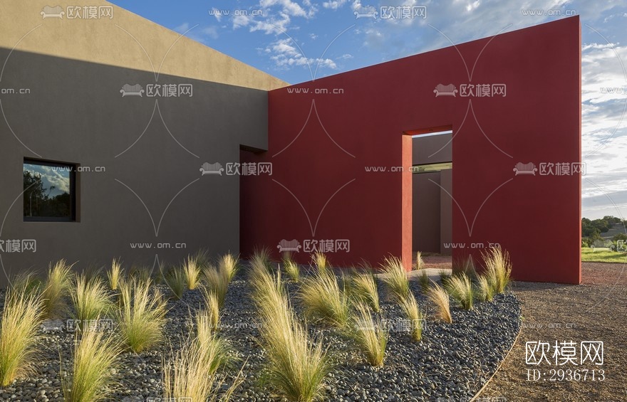 現(xiàn)代居住建筑效果圖下載(渲染圖20)