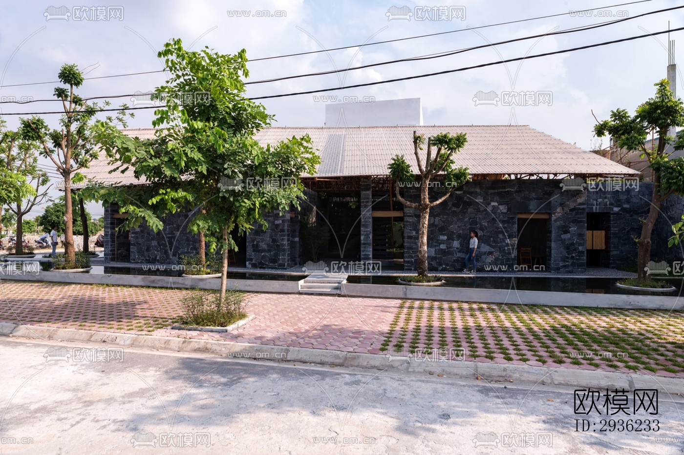 东南亚美术博物馆效果图下载（渲染图18）