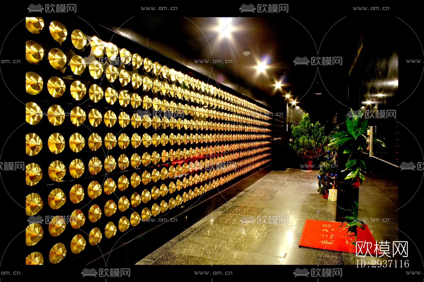 后现代西餐厅效果图下载（渲染图3）