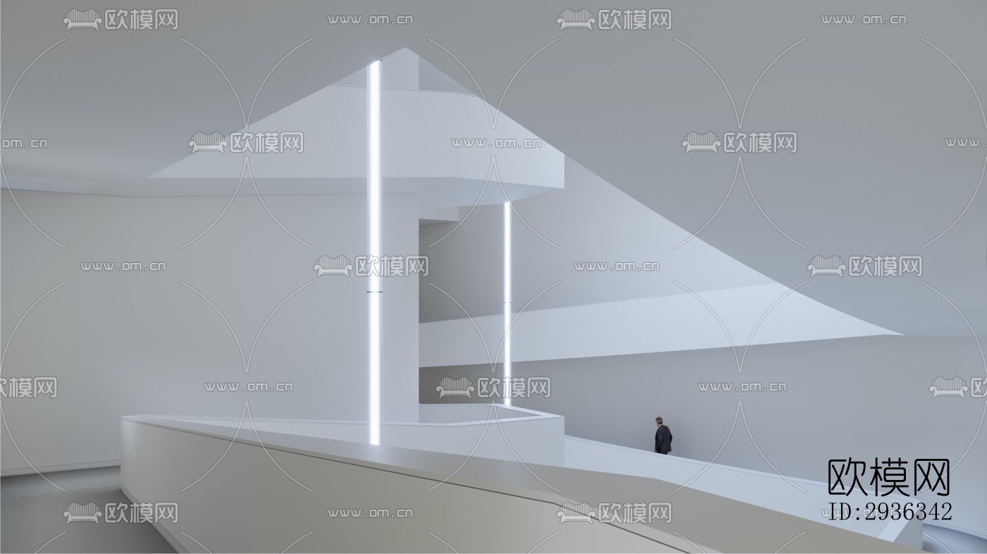 现代美术博物馆效果图下载（渲染图15）