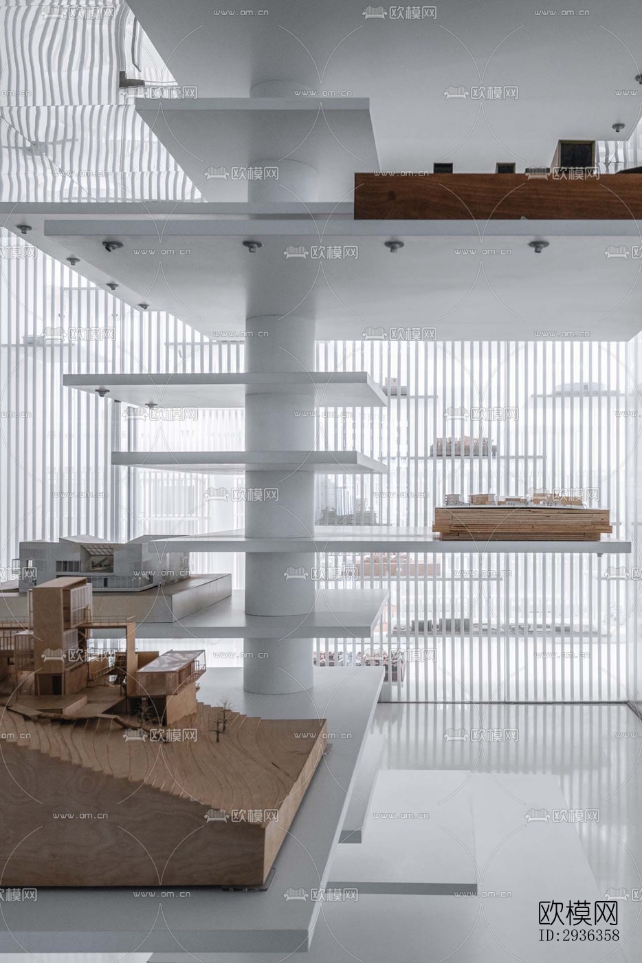 现代美术博物馆效果图下载（渲染图7）